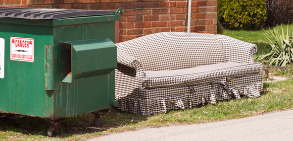 Getting rid of an old couch