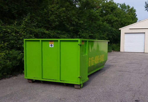 Green Can Disposal . photo